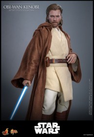 Obi-Wan Kenobi Star Wars Episode II Attack of the Clones 1/6 Action Figure by Hot Toys