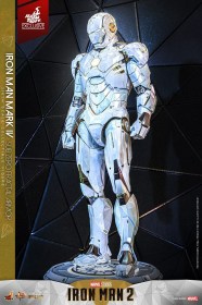 Iron Man Mark IV (Sub-Zero Fractal Armor) Exclusive Iron Man 2 Action Figure 1/6 by Hot Toys