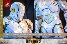 Iron Man Mark IV (Sub-Zero Fractal Armor) Exclusive Iron Man 2 Action Figure 1/6 by Hot Toys