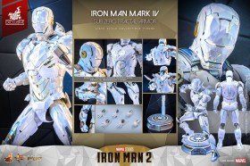 Iron Man Mark IV (Sub-Zero Fractal Armor) Exclusive Iron Man 2 Action Figure 1/6 by Hot Toys