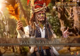 Pelegostos Chief Jack Sparrow DX Pirates of the Caribbean Dead Man's Chest 1/6 Action Figure by Hot Toys
