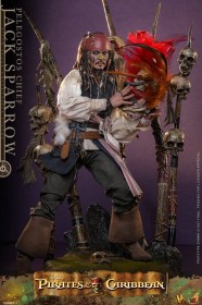 Pelegostos Chief Jack Sparrow DX Pirates of the Caribbean Dead Man's Chest 1/6 Action Figure by Hot Toys