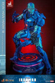 Iron Man Mark III (Stealth Mode Ver.) 2.0 Iron Man 1/6 Action Figure by Hot Toys