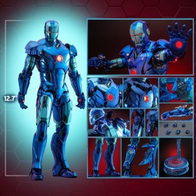 Iron Man Mark III (Stealth Mode Ver.) 2.0 Iron Man 1/6 Action Figure by Hot Toys