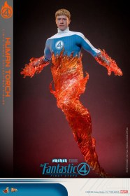 Human Torch The Fantastic Four First Steps 1/6 Action Figure by Hot Toys