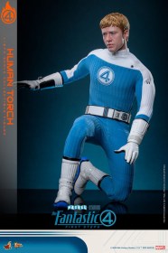 Human Torch The Fantastic Four First Steps 1/6 Action Figure by Hot Toys