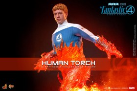 Human Torch The Fantastic Four First Steps 1/6 Action Figure by Hot Toys