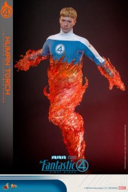 Human Torch The Fantastic Four First Steps 1/6 Action Figure by Hot Toys