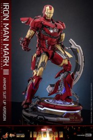 Iron Man Mark III (Armor Suit Up Version) Iron Man Diecast 1/6 Action Figure by Hot Toys