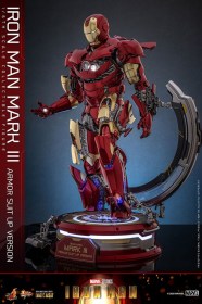 Iron Man Mark III (Armor Suit Up Version) Iron Man Diecast 1/6 Action Figure by Hot Toys