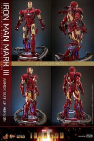 Iron Man Mark III (Armor Suit Up Version) Iron Man Diecast 1/6 Action Figure by Hot Toys