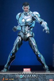Superior Iron Man Marvel Comic 1/6 Action Figure by Hot Toys