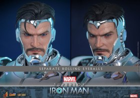 Superior Iron Man Marvel Comic 1/6 Action Figure by Hot Toys
