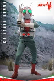Kamen Rider V3 Kamen Rider 1/6 Figure by Hot Toys