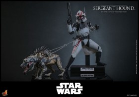 Sergeant Hound Star Wars The Clone Wars 1/6 Action Figure by Hot Toys