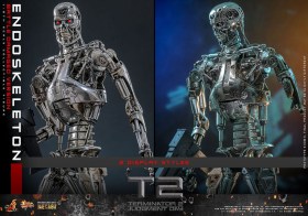 Endoskeleton (Battle Damaged Version) Terminator 2 Judgment Day 1/6 Action Figure by Hot Toys