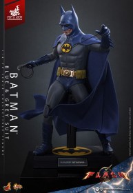 Batman (Blue & Grey Suit) Limited Edition Exclusive 1/6 Action Figure by Hot Toys