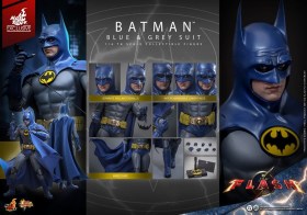 Batman (Blue & Grey Suit) Limited Edition Exclusive 1/6 Action Figure by Hot Toys