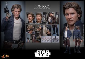 Han Solo Star Wars Episode V Action Figure 1/6 by Hot Toys