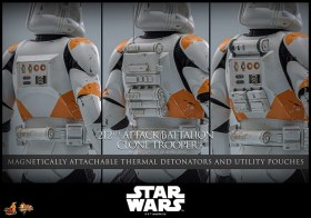 212th Attack Battalion Clone Trooper Deluxe Version Star Wars The Clone Wars 1/6 Action Figure by Hot Toys