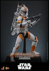 212th Attack Battalion Clone Trooper Deluxe Version Star Wars The Clone Wars 1/6 Action Figure by Hot Toys