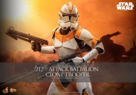 212th Attack Battalion Clone Trooper Star Wars The Clone Wars 1/6 Action Figure by Hot Toys