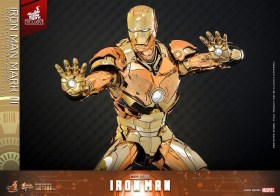 Iron Man Mark III (Golden & Copper Gold Version) Exclusive Diecast 1/6 Action Figure by Hot Toys 