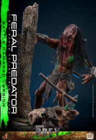 Feral Predator (Battle Damaged Version) Prey 1/6 Action Figure by Hot Toys