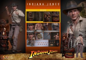 Indiana Jones (Deluxe Version) 1/6 Action Figure by Hot Toys