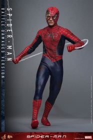 Spider-Man (Battle Damaged Version) 1/6 Action Figure by Hot Toys