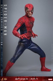 Spider-Man (Battle Damaged Version) 1/6 Action Figure by Hot Toys
