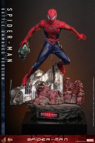 Spider-Man (Battle Damaged Version) 1/6 Action Figure by Hot Toys