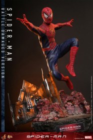 Spider-Man (Battle Damaged Version) 1/6 Action Figure by Hot Toys