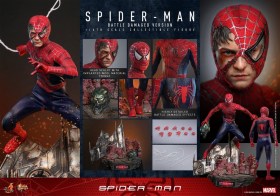 Spider-Man (Battle Damaged Version) 1/6 Action Figure by Hot Toys