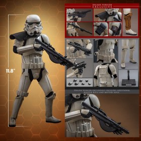 Imperial Remnant Stormtrooper (Deluxe Version) Star Wars The Mandalorian & Grogu 1/6 Action Figure by Hot Toys
