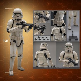 Imperial Remnant Stormtrooper Star Wars The Mandalorian & Grogu 1/6 Action Figure by Hot Toys
