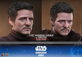 The Mandalorian and Grogu (Deluxe Version) Star Wars 1/6 Action Figure by Hot Toys