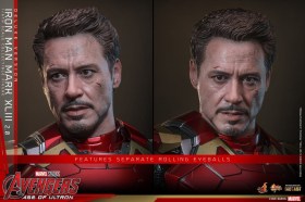 Iron Man Mark XLIII (2.0) (Deluxe Version) Avengers Age of Ultron 1/6 Action Figure by Hot Toys