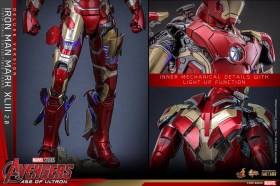 Iron Man Mark XLIII (2.0) (Deluxe Version) Avengers Age of Ultron 1/6 Action Figure by Hot Toys