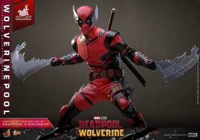 Wolverinepool Exclusive Deadpool & Wolverine 1/6 Action Figure by Hot Toys