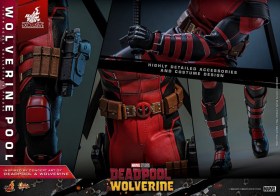 Wolverinepool Exclusive Deadpool & Wolverine 1/6 Action Figure by Hot Toys