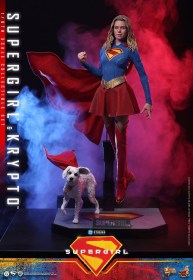 Supergirl & Krypto DC Comics 1/6 Action Figure Set by Hot Toys