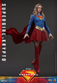 Supergirl & Krypto DC Comics 1/6 Action Figure Set by Hot Toys
