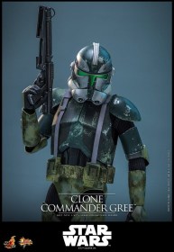 Clone Commander Gree Star Wars 1/6 Action Figure by Hot Toys
