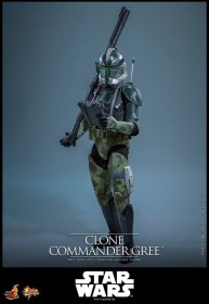 Clone Commander Gree Star Wars 1/6 Action Figure by Hot Toys