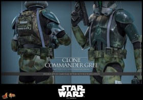 Clone Commander Gree Star Wars 1/6 Action Figure by Hot Toys