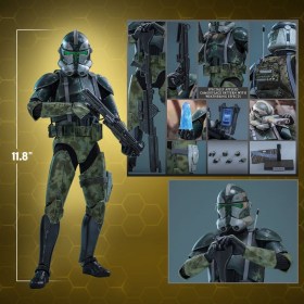 Clone Commander Gree Star Wars 1/6 Action Figure by Hot Toys