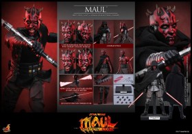 Maul Star Wars Maul Shadow Lord Television 1/6 Action Figure by Hot Toys