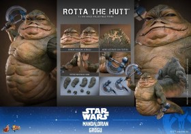 Rotta The Hutt Star Wars 1/6 Action Figure by Hot Toys