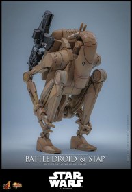 Battle Droid & STAP Star Wars The Phantom Menace 1/6 Action Figure Set by Hot Toys